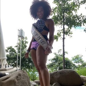 mermaid cheeky shorts